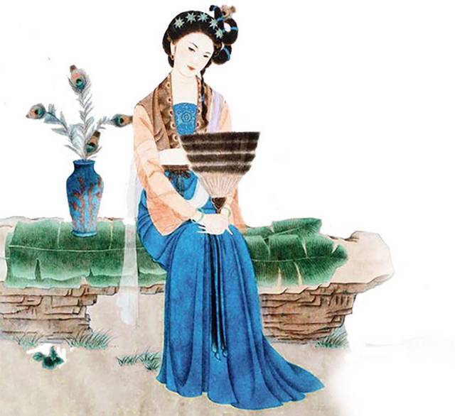 古风美女设计素材