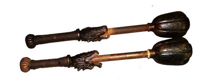 古代兵器铜锤素材