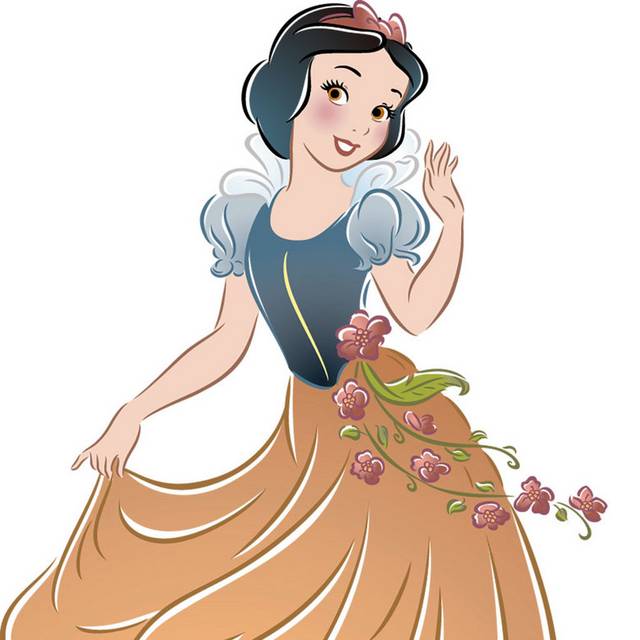 童话形象美丽的公主
