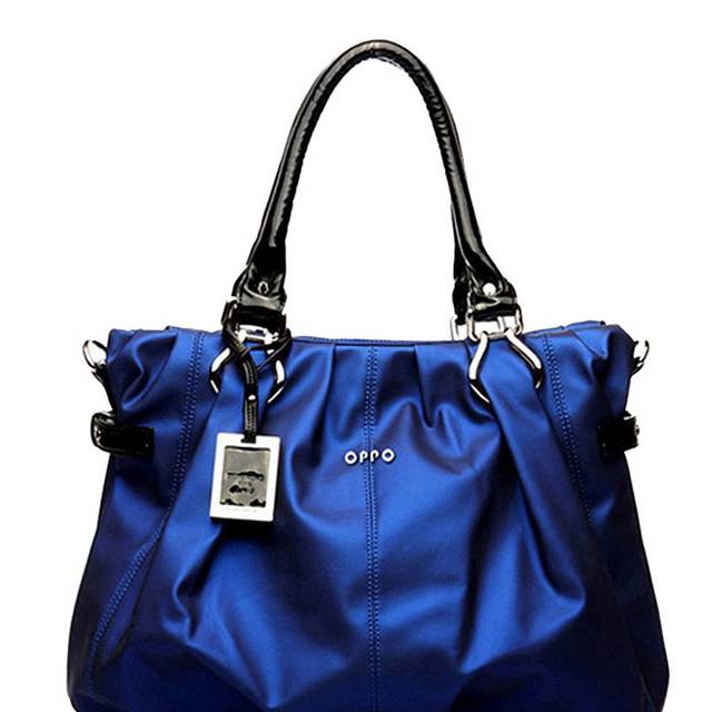 蓝色包包设计元素