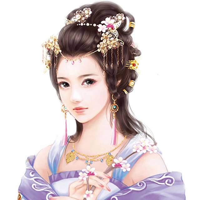 古代美女插画
