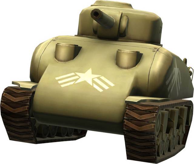 坦克模型设计素材