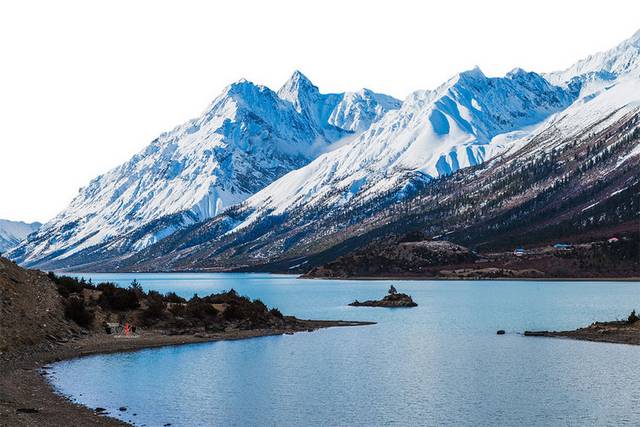 雪山风景设计元素