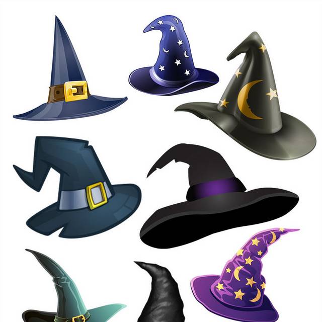女巫帽子素材