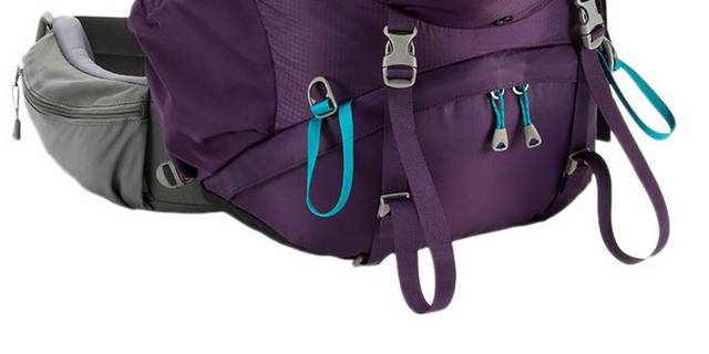 紫色旅行包