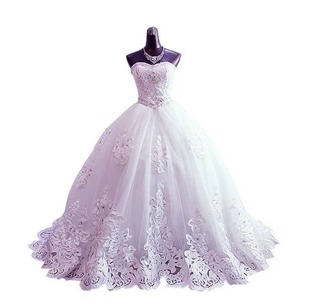 白色婚纱设计素材