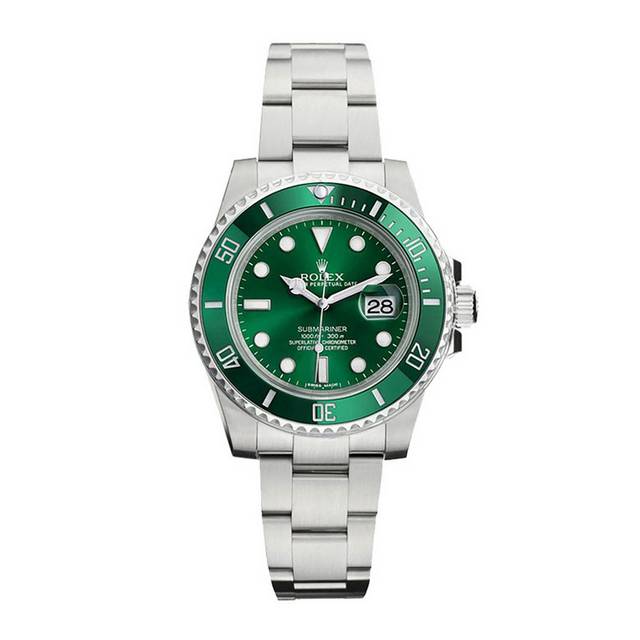 绿色表盘的手表