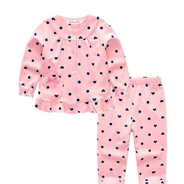 粉色儿童睡衣