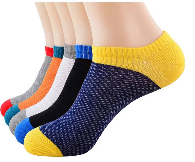 彩色袜子设计素材