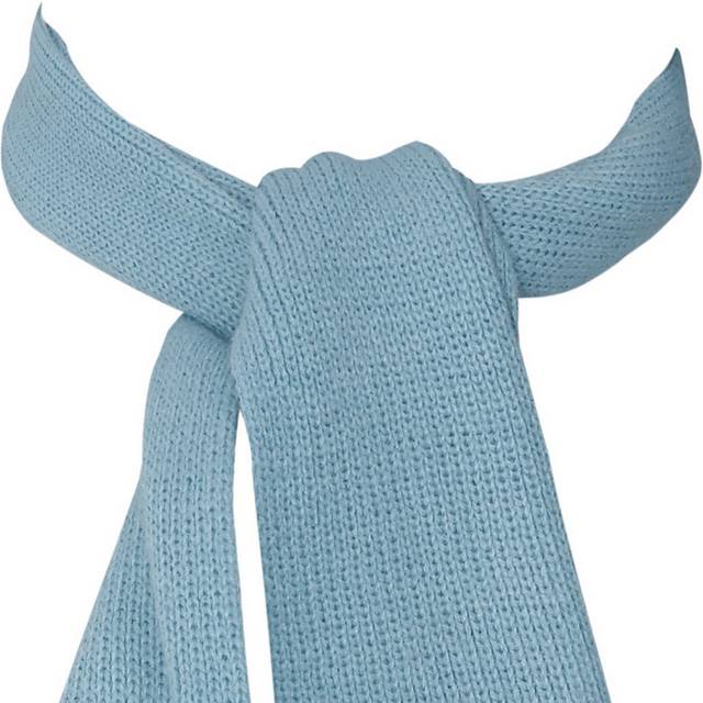 蓝色围巾素材