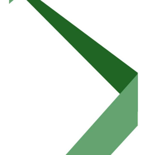 绿色抽象折纸素材