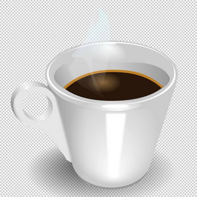 咖啡杯设计元素