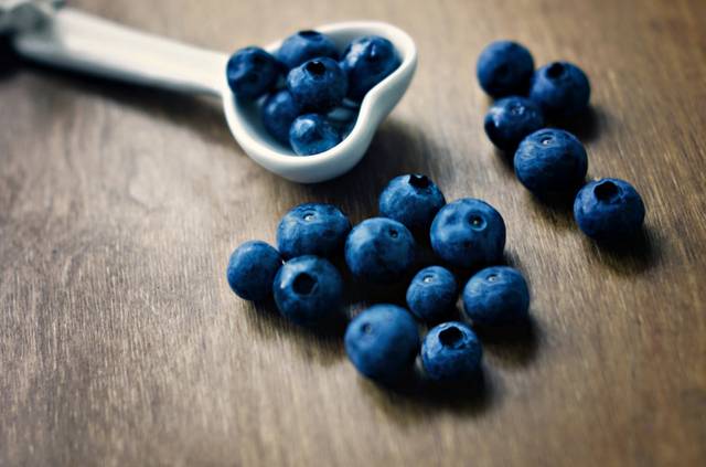 蓝莓水果素材