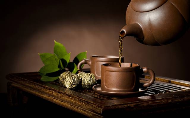 泡茶素材