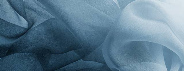 蓝色丝绸设计元素