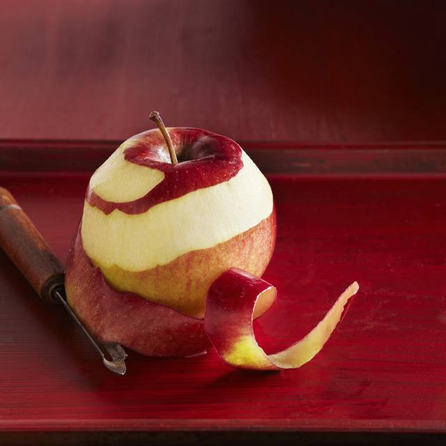 削皮的苹果