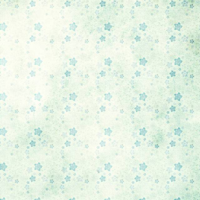 浅蓝色花纹墙纸
