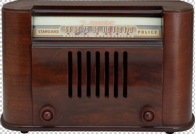 复古收音机图片元素
