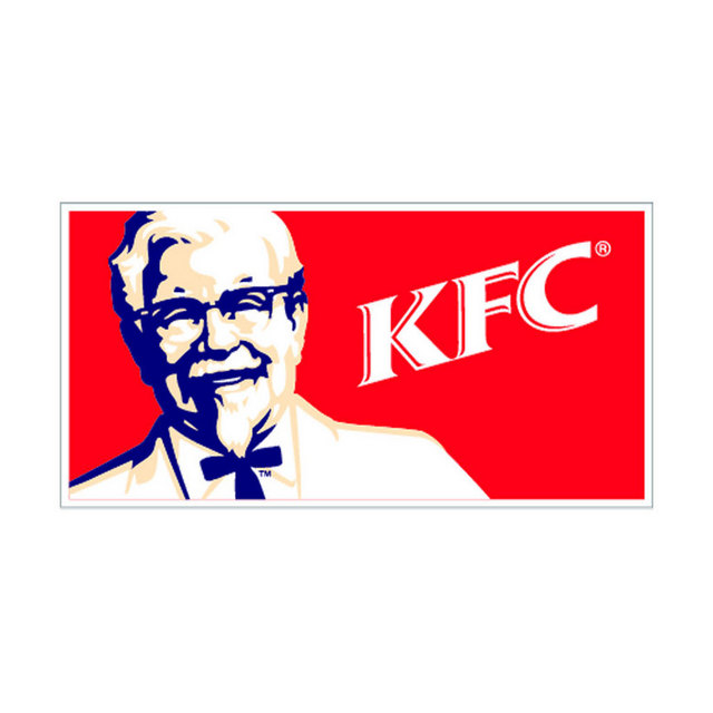 红底KFC标志素材