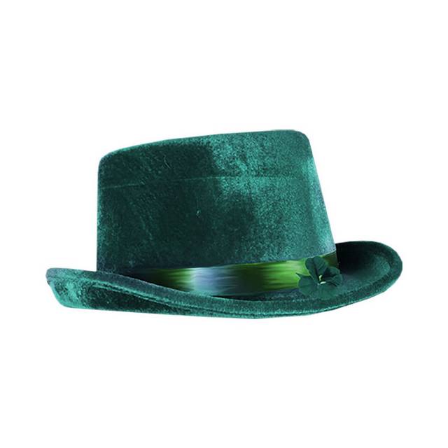 墨绿色礼帽
