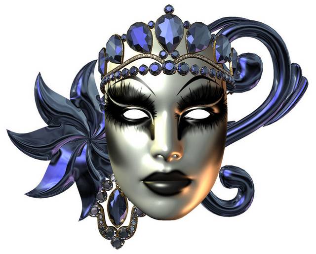蓝宝石面具
