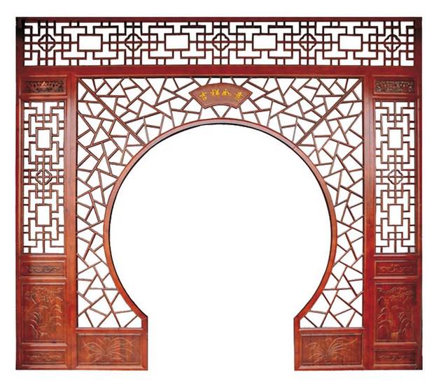 中式拱门设计元素