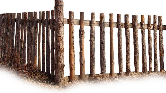 木质篱笆