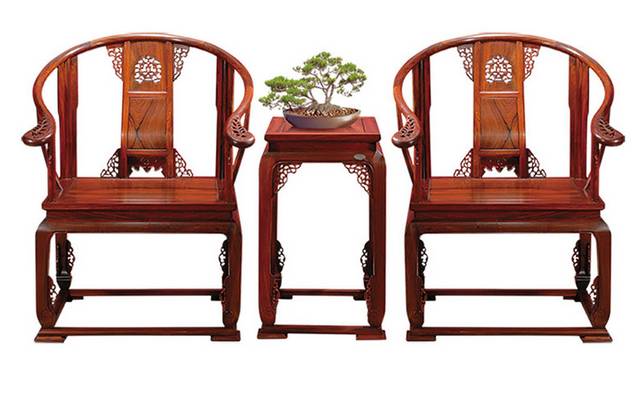 两张中式太师椅
