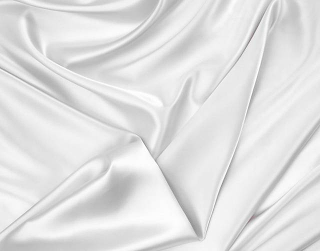 白色绸缎布料素材