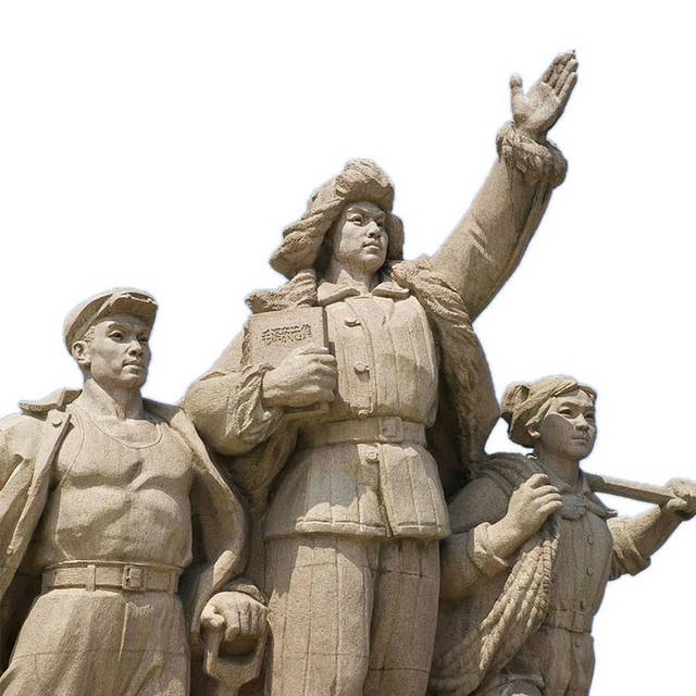 红军雕像设计素材