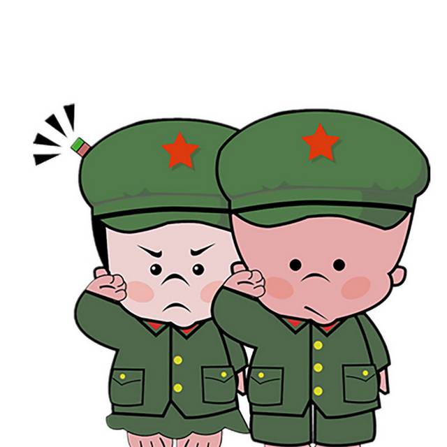 红军小孩素材