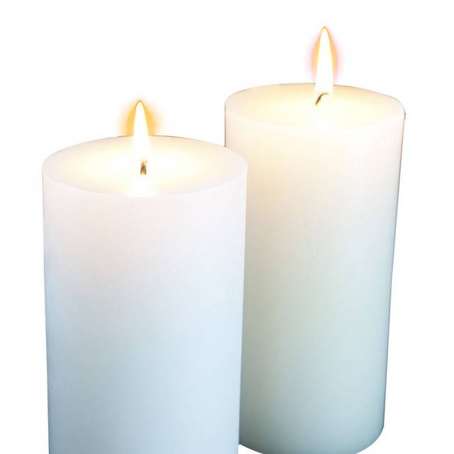 白蜡烛设计素材