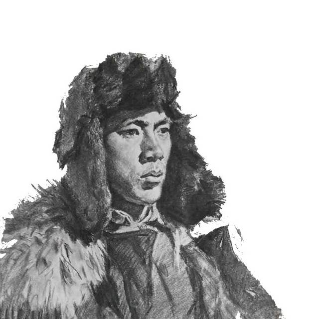 手绘雷锋画像