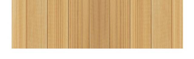 木板木纹和绿叶素材