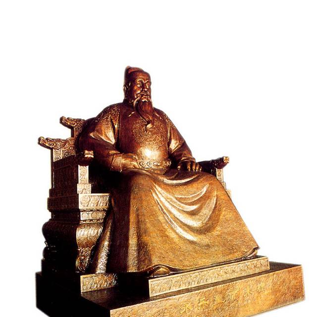 古代人物雕像