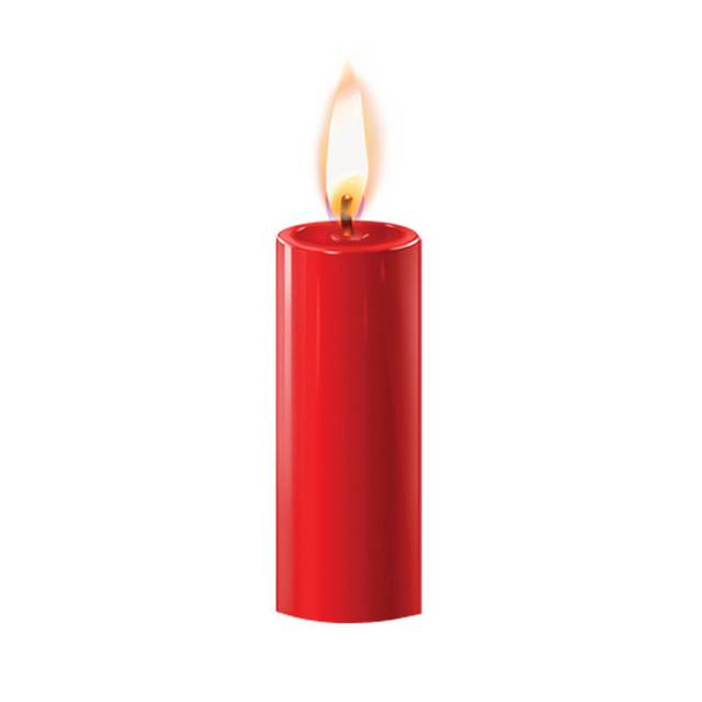 红色蜡烛设计素材
