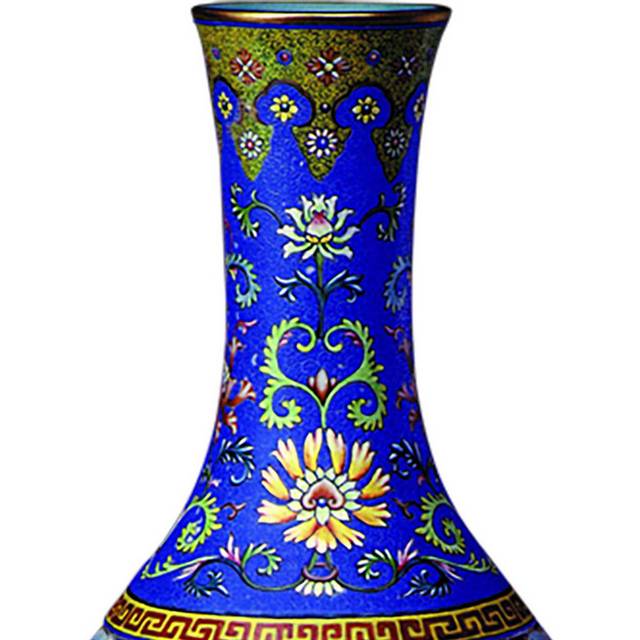 珐琅陶瓷花瓶_图品汇