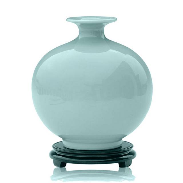 圆形陶瓷花瓶