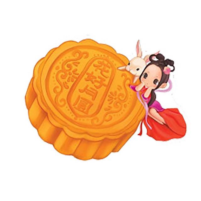 卡通月饼