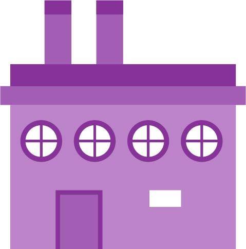 紫色房屋烟囱下载