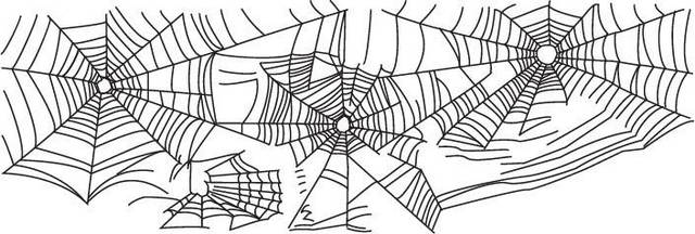 创意蜘蛛网元素