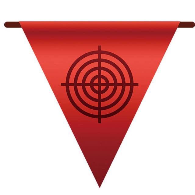 红色旗帜设计素材