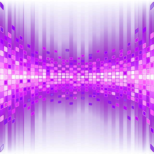 紫色方块科技背景
