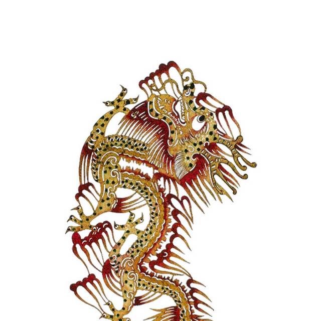 皮影戏龙和凤