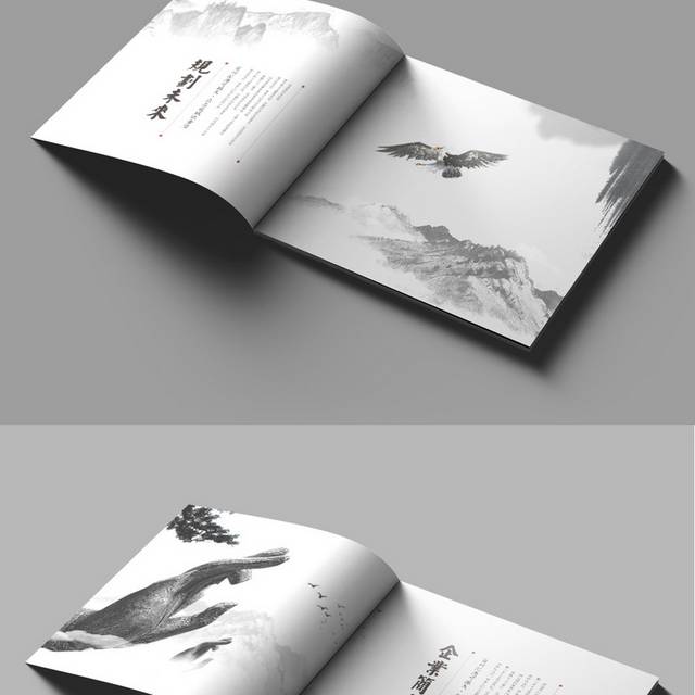 精品中国风企业画册设计