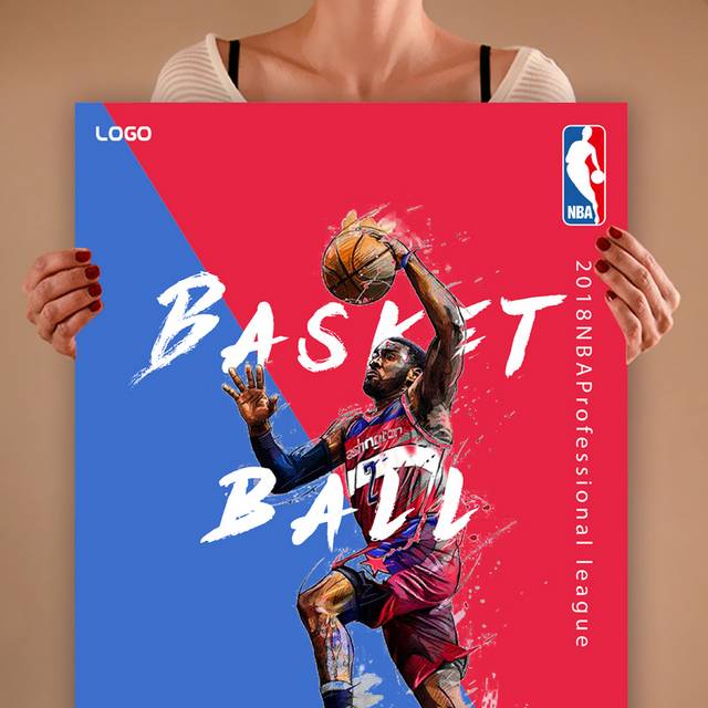 国际NBA篮球赛海报