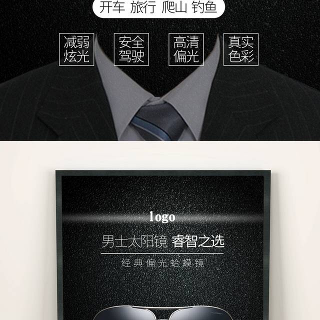 眼镜店墨镜海报
