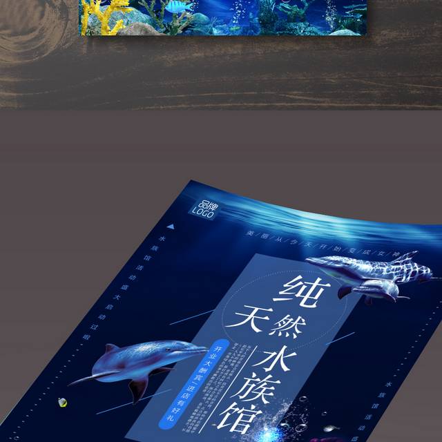 海底世界天然水族馆海报