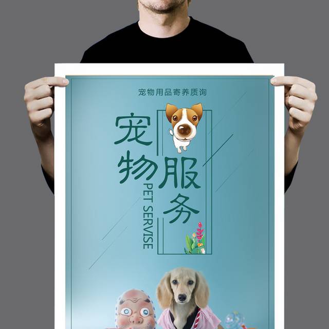 宠物服务海报