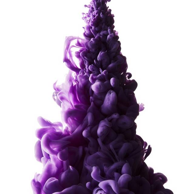 深紫色烟雾素材